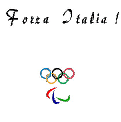 Olimpiadi Forza Italia Italien Messages 