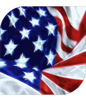 Quadrato U.S.A - Nazionale America Bandiere 