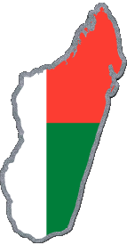 Map Madagascar Africa Flags 