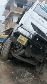 Accident Crash Fail 02 Camion Trasporti Umorismo -  Fun 