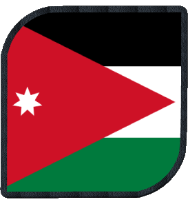 Platz Jordan Asien Fahnen 