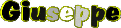 Giuseppe G MASCULIN - Italie Prénoms 
