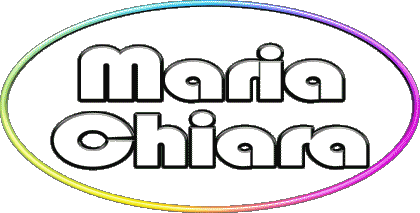 Maria Chiara M Zusammengesetzter WEIBLICH - Italien Vorname 