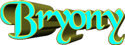 Bryony B FEMENINO - UK - USA - IRL - AUS - NZ Nombre 