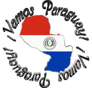 Bandera Vamos Paraguay Espagnol Messages 