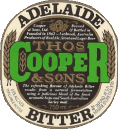 Coopers Australie Bières Boissons 