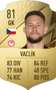 Tomás Vaclík Tchéquie F I F A - Joueurs Cartes Jeux Vidéo Multi Média 
