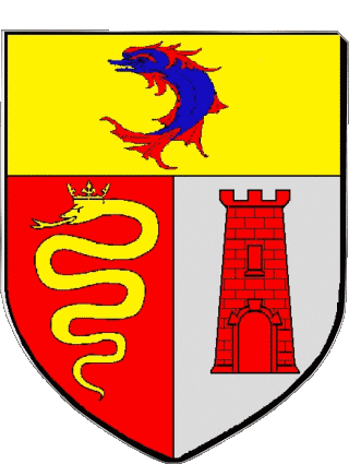 Wappen-Wappen SEYSSINET PARISET 38 Abteilungen - Städte Frankreich Fahnen 