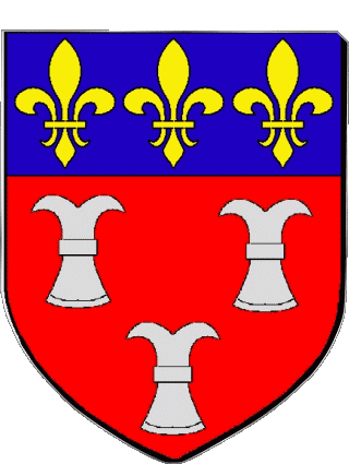 Blasón-Blasón ROCAMADOUR 46 Departamentos - Ciudades Francia Banderas 