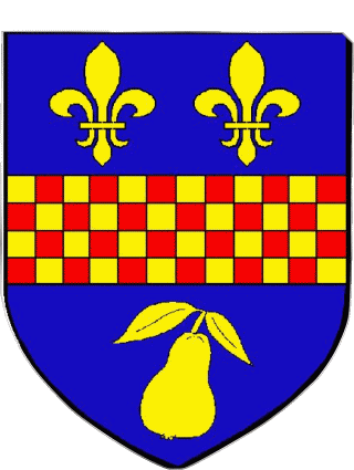 Blasón-Blasón CHAMBOURCY 78 Departamentos - Ciudades Francia Banderas 