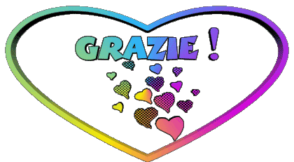 Cuore Grazie Italiano Messagi 