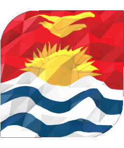 Square Kiribati Oceania Flags 