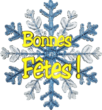 Serie 18 Bonnes Fêtes (Noël) Französisch Nachrichten 