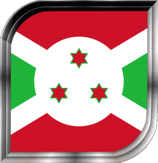 Plaza Burundi África Banderas 