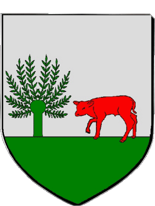 Wappen-Wappen VAUVERT 30 Abteilungen - Städte Frankreich Fahnen 