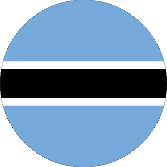 Divers Botswana Afrique Drapeaux 