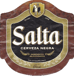 Salta Argentina Cervezas Bebidas 