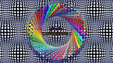 004 Animierter Hintergrund Abstracto - Geométrico Feliz Cumpleaños Spanisch Nachrichten 