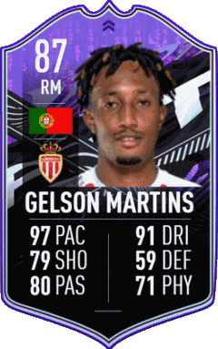 Gelson Dany Batalha Martins Portugal F I F A - Card Players Video Games Multi Media 