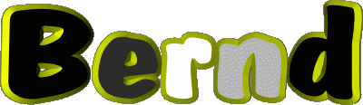 Bernd B Mann - Deutschland Vorname 
