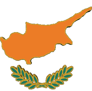 Map Cyprus Europe Flags 