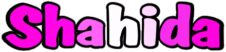 Shahida S FEMININ - Maghreb Musulman Prénoms 