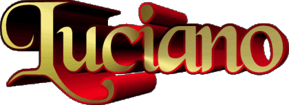 Luciano L MASCULINE - Italy First Names 