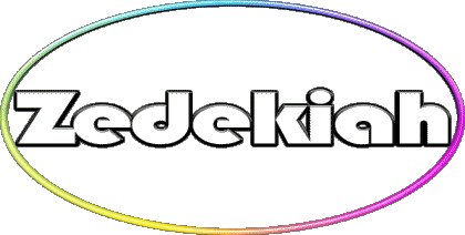 Zedekiah Z MASCULIN - UK - USA Prénoms 