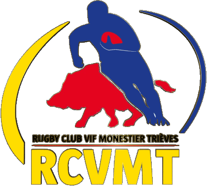 RC Vif Monestier Trieves Dept 38 Rugby Club Francia Logo Sportivo 
