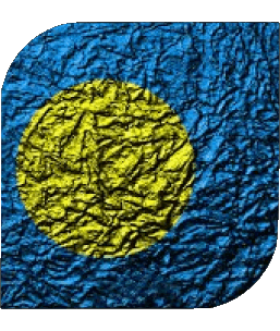 Platz Palau Ozeanien Fahnen 