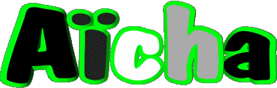 Aïcha A FEMMINILE - Maghreb Musulmano Nome 