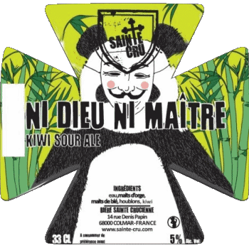 Ni dieu ni maitre-Ni dieu ni maitre Sainte Cru France Métropole Bières Boissons 