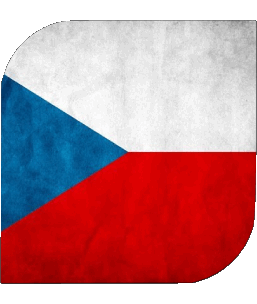 Carré Tchéquie Europe Drapeaux 