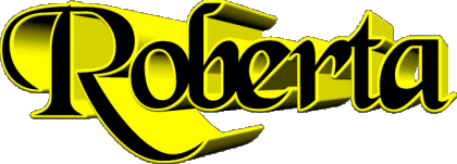 Roberta R FEMININE - Italy First Names 