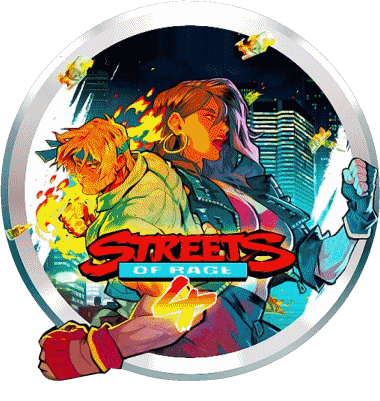 04 Icones Streets of Rage Jeux Vidéo Multi Média 