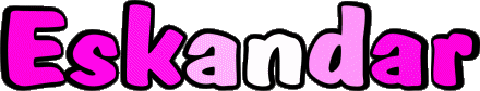 Eskandar E MASCHIO - Maghreb Musulmano Nome 