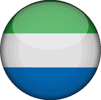 Ronda Sierra Leone África Banderas 