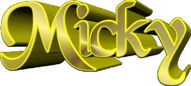 Micky M MASCULINE -  UK - USA - IRL - AUS - NZ First Names 