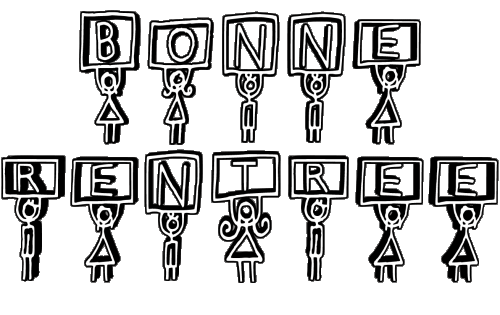 10 Fond Transparent Bonne Rentrée Français Messages 