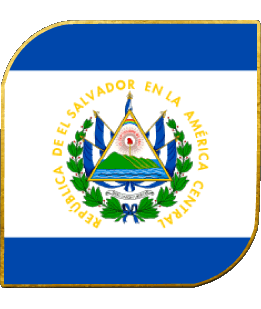 Plaza El Salvador América Banderas 