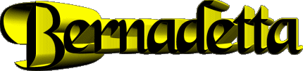 Bernadetta B FEMININ - Italie Prénoms 