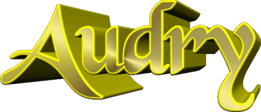 Audry A WEIBLICH  - UK - USA - IRL - AUS - NZ Vorname 