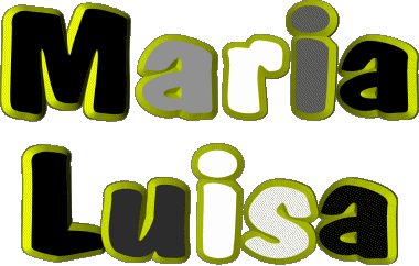 Maria Luisa M Composed FEMININE - Italy First Names 