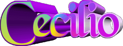 Cecilio C MANN  - Spanien Vorname 