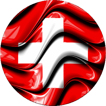 Rond Suisse Europe Drapeaux 