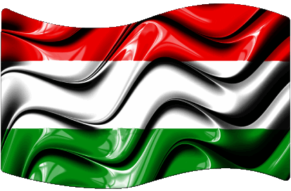 Rectangle Hongrie Europe Drapeaux 