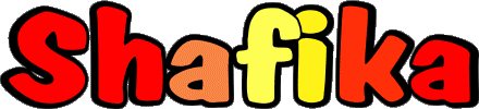 Shafika S WEIBLICH - Maghreb Muslim Vorname 