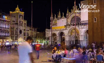 Italie - Venise Luoghi - TimeLapse Umorismo -  Fun 