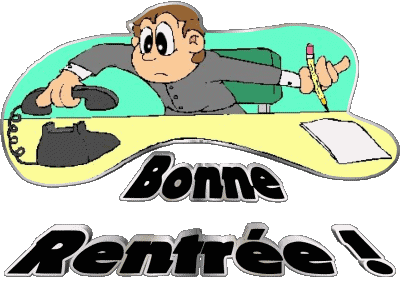 08 Transparent Background Bonne Rentrée French Messages 