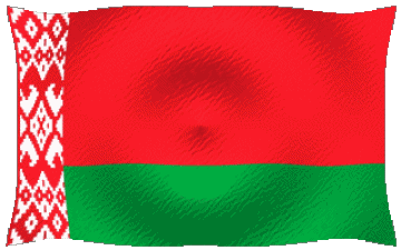 Ondulation Bielorussie Europe Drapeaux 